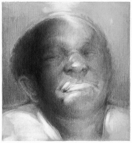 Negro - Pencil on paper