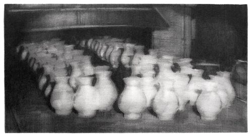 Furnace - Pencil on paper